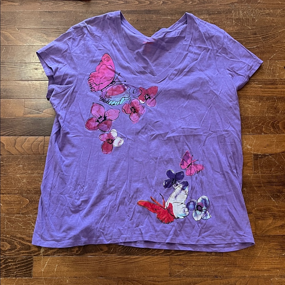 Old Navy Purple Tee